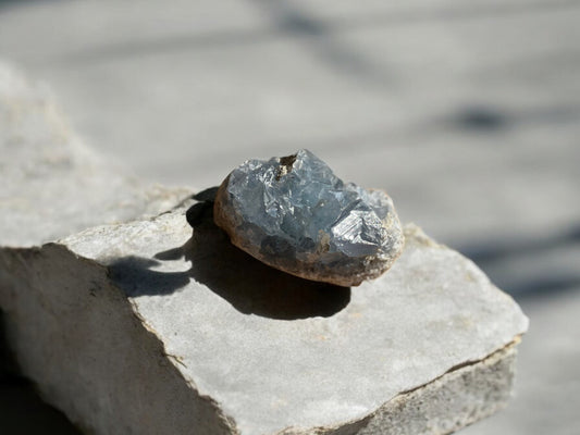 Celestite raw crystal option B