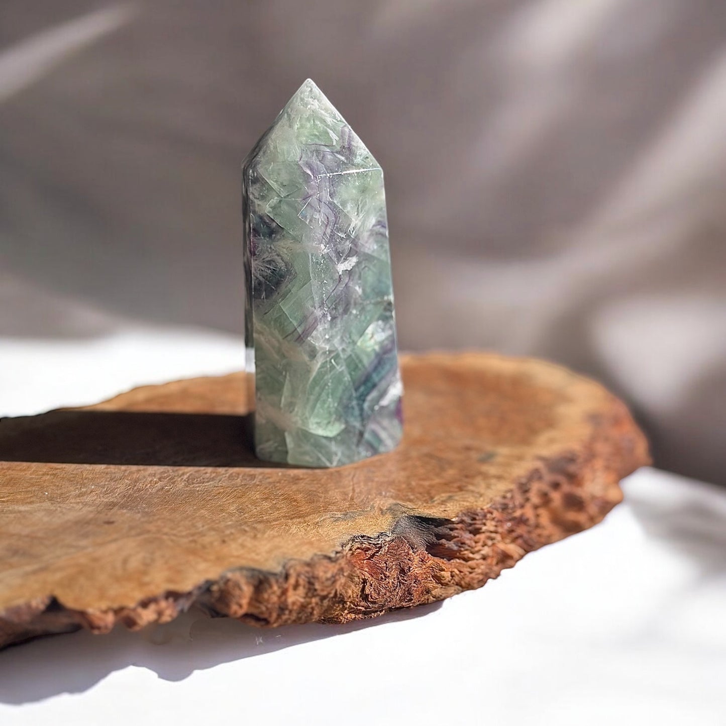 Feather Fluorite Crystal Towers