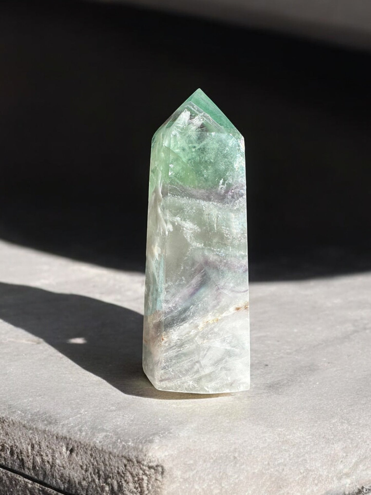 Feather Fluorite Crystal Towers