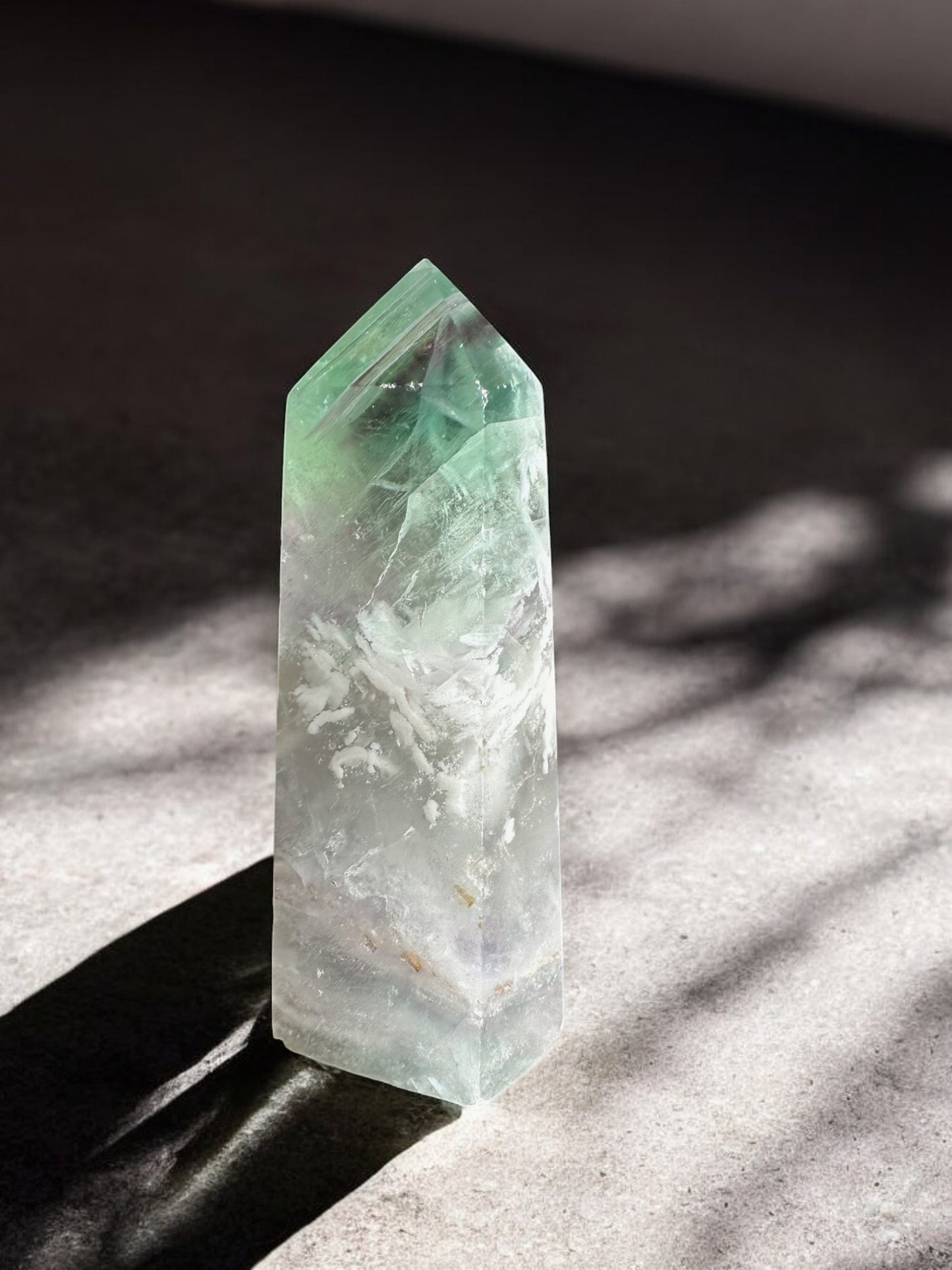 Feather Fluorite Crystal Towers