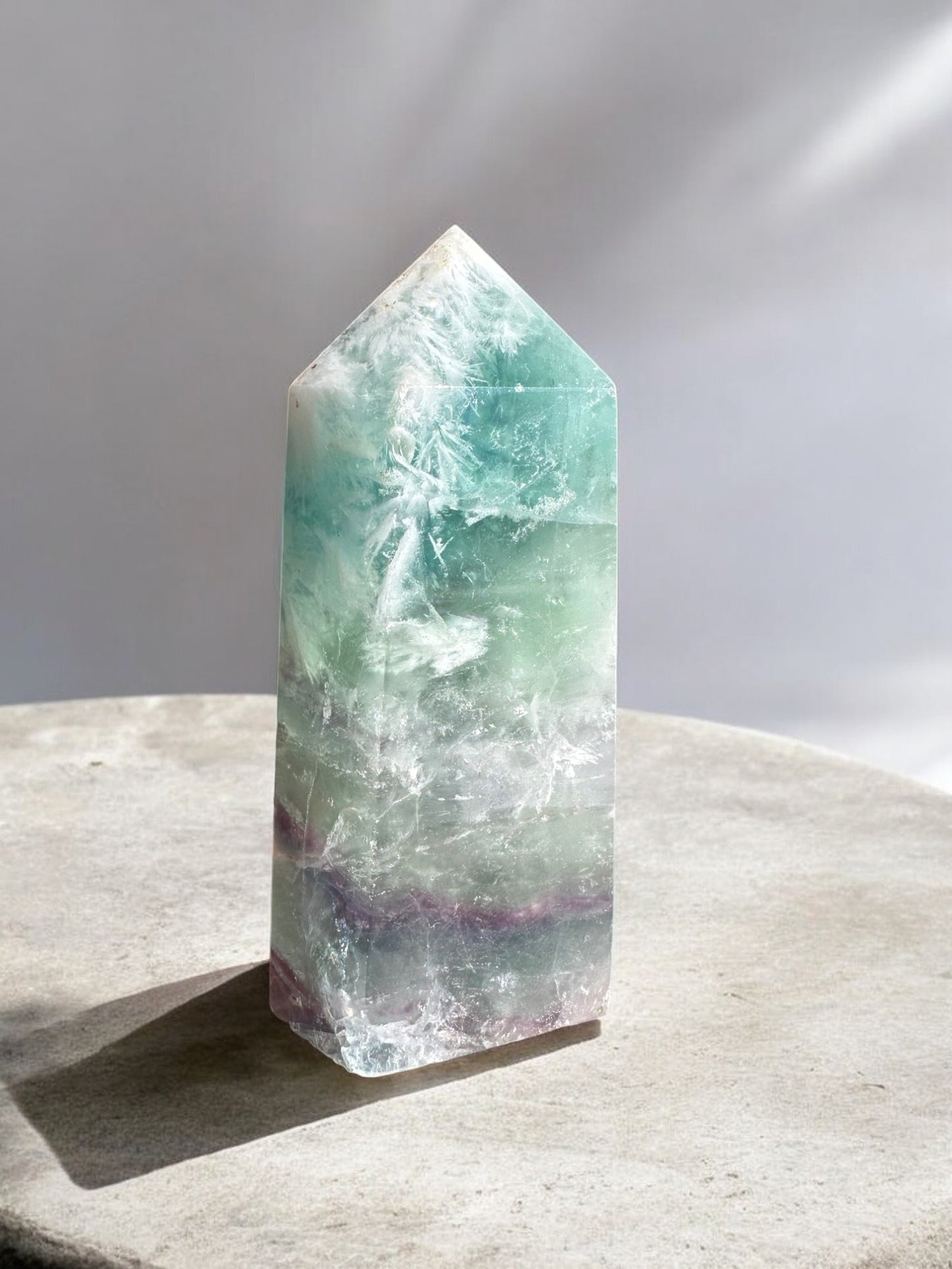 Feather Fluorite Crystal Towers