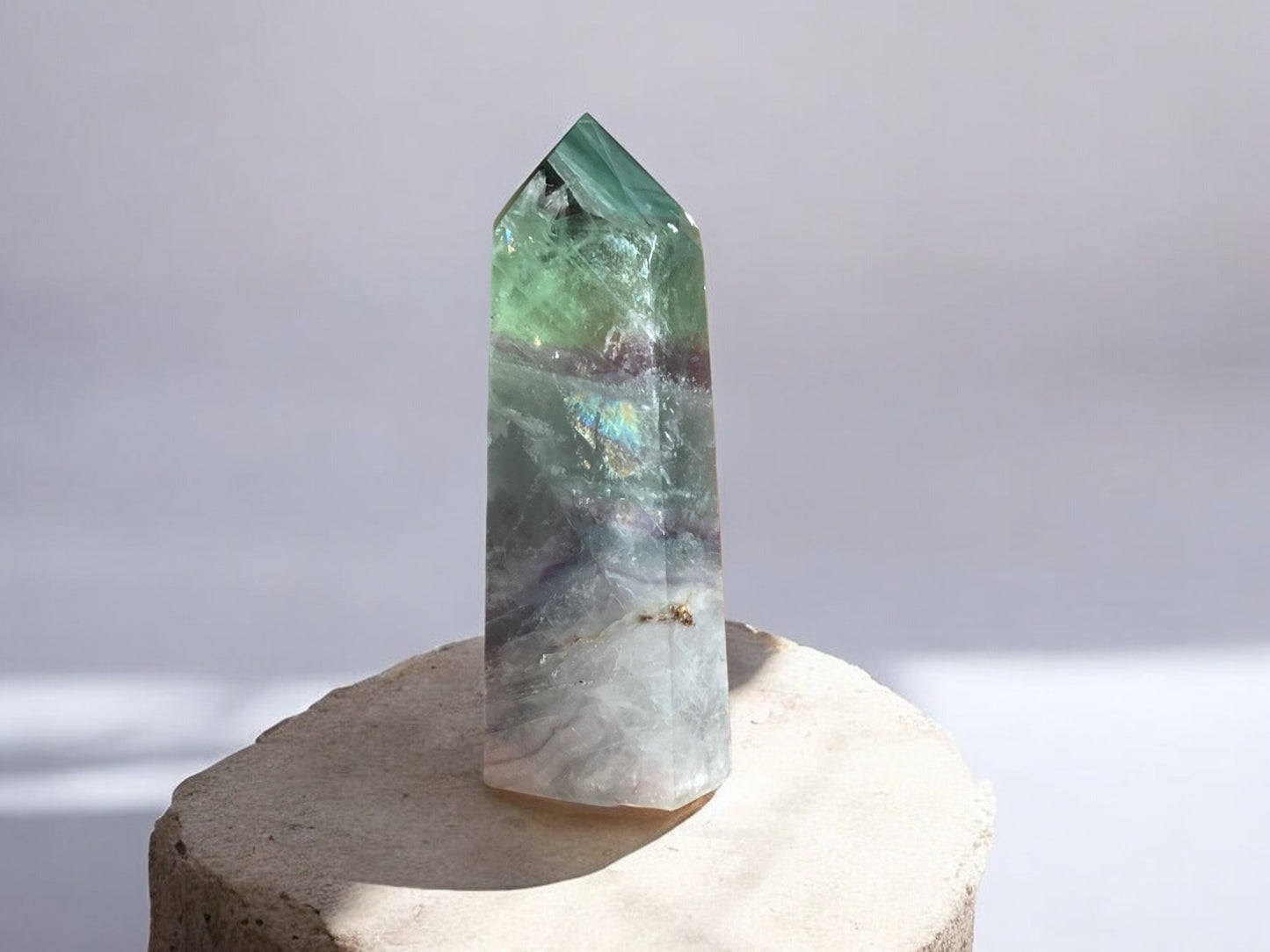 Feather Fluorite Crystal Towers