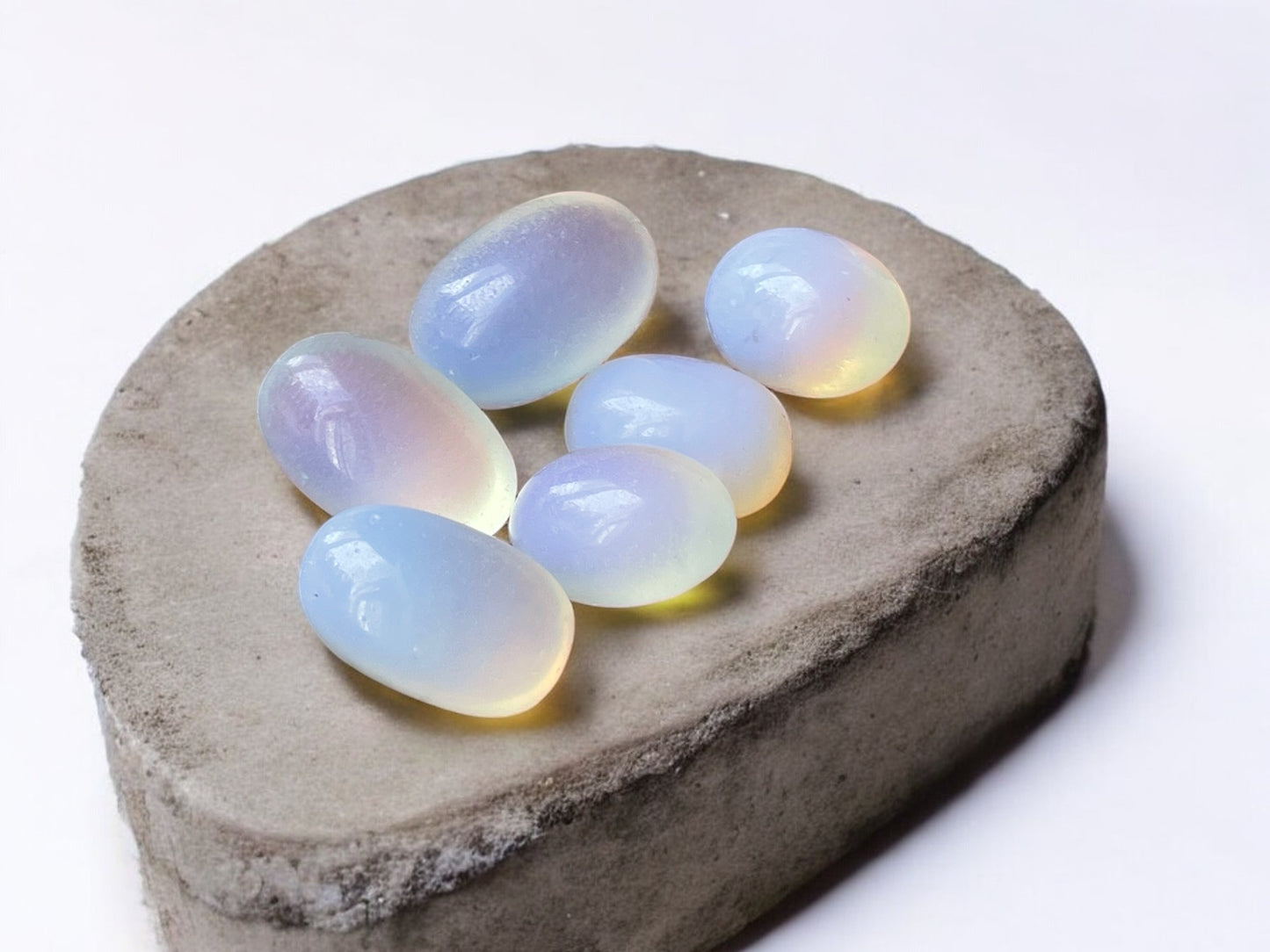 Opalite tumbled stones