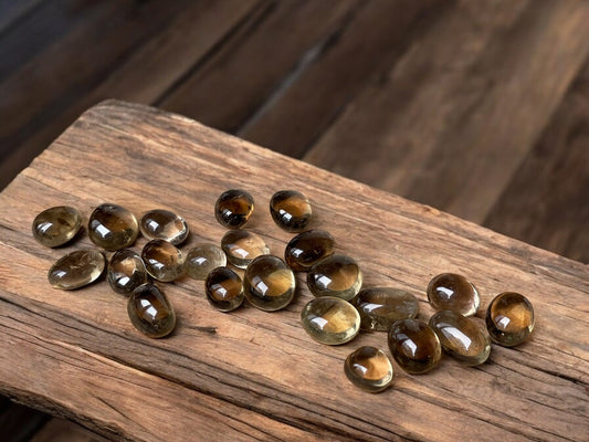 Smoky quartz tumbled crystals