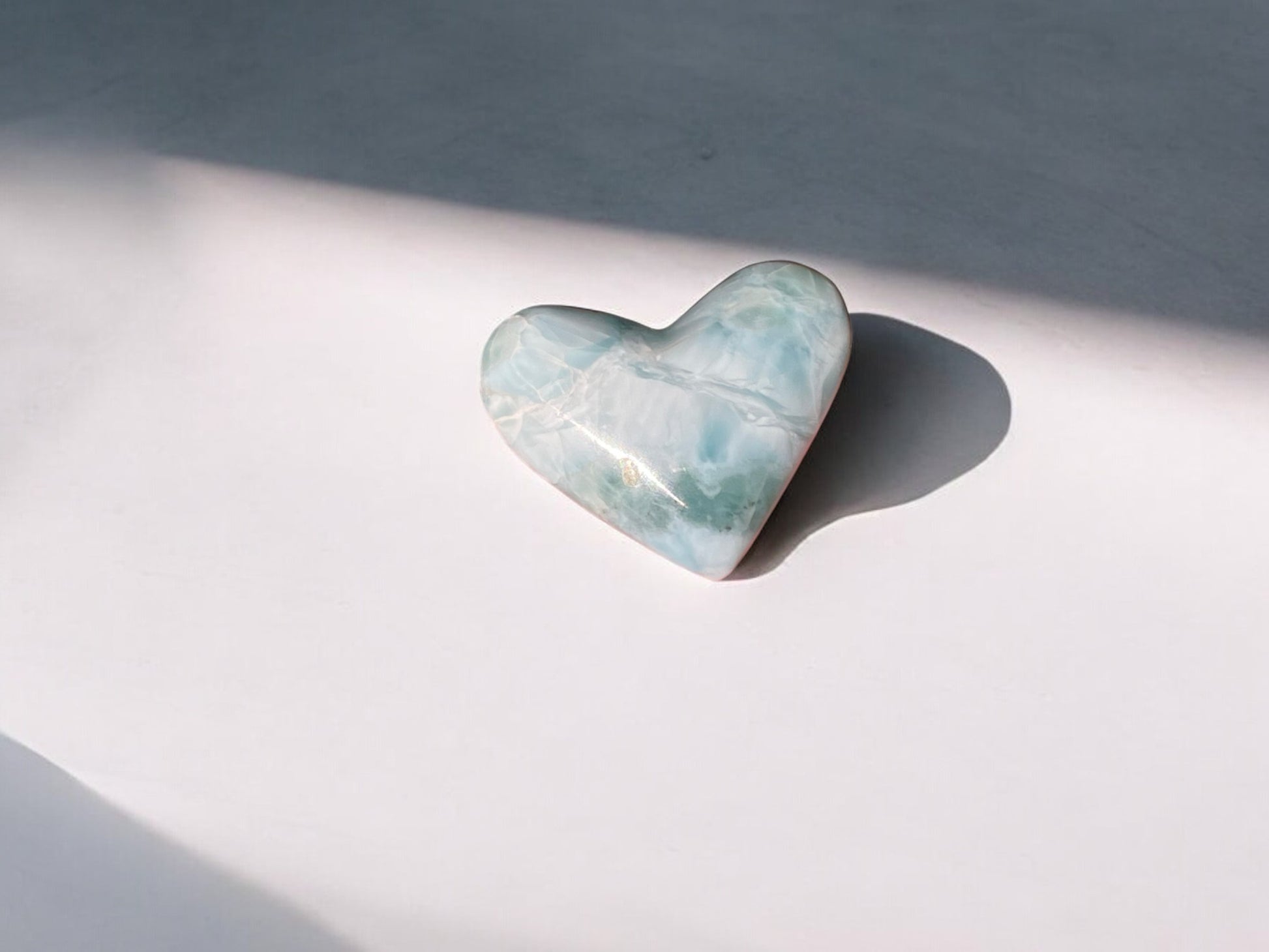 larimar stone crystal heart option 4