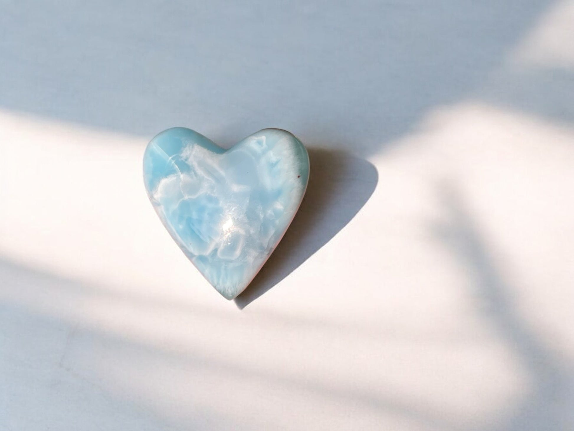 larimar stone crystal heart option 5